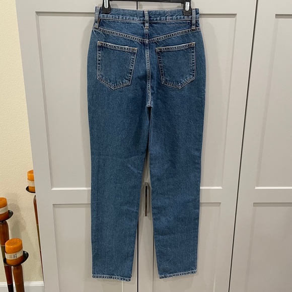 Free People Jeans We the Free The Lass Button Fly Distressed Medium Wash 26 - Picture 3 of 14